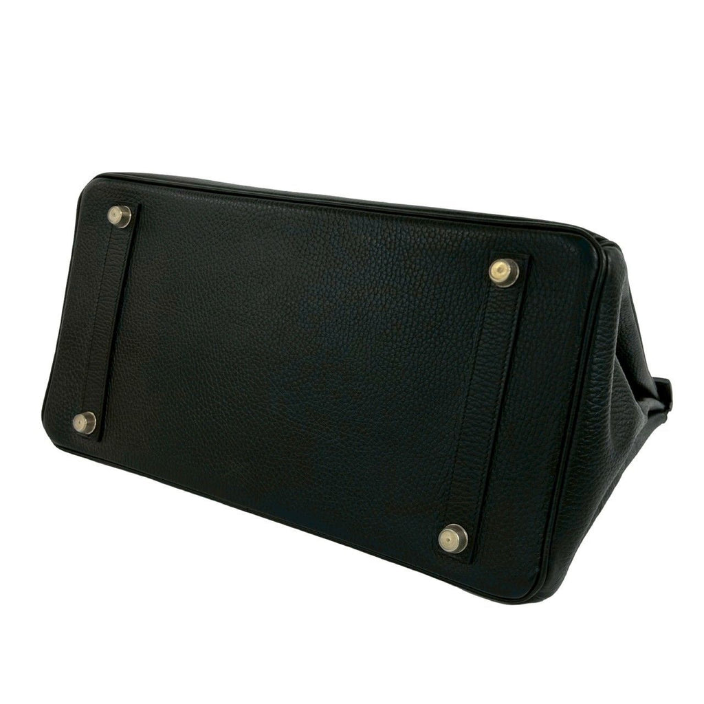 Hermes Box Birkin 35 Ardennes Handbag Mini Tote Black — view 8
