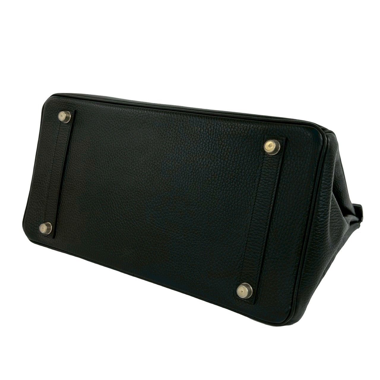 Hermes Box Birkin 35 Ardennes Handbag Mini Tote Black — view 8
