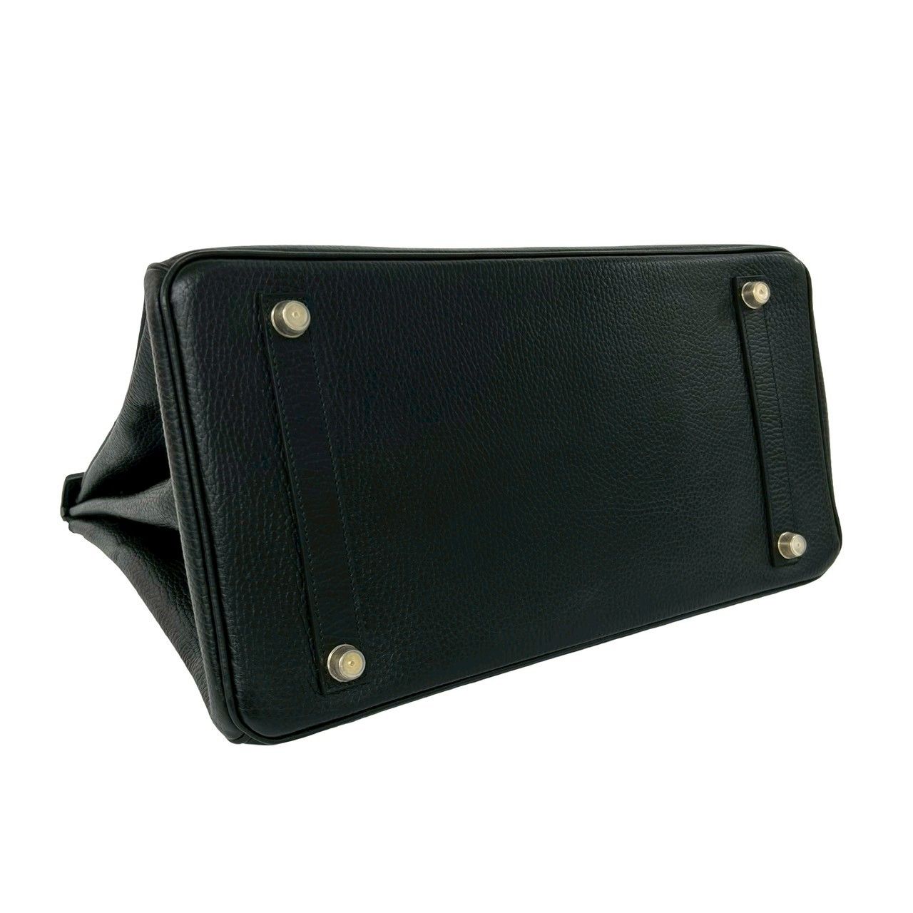 Hermes Box Birkin 35 Ardennes Handbag Mini Tote Black — view 7