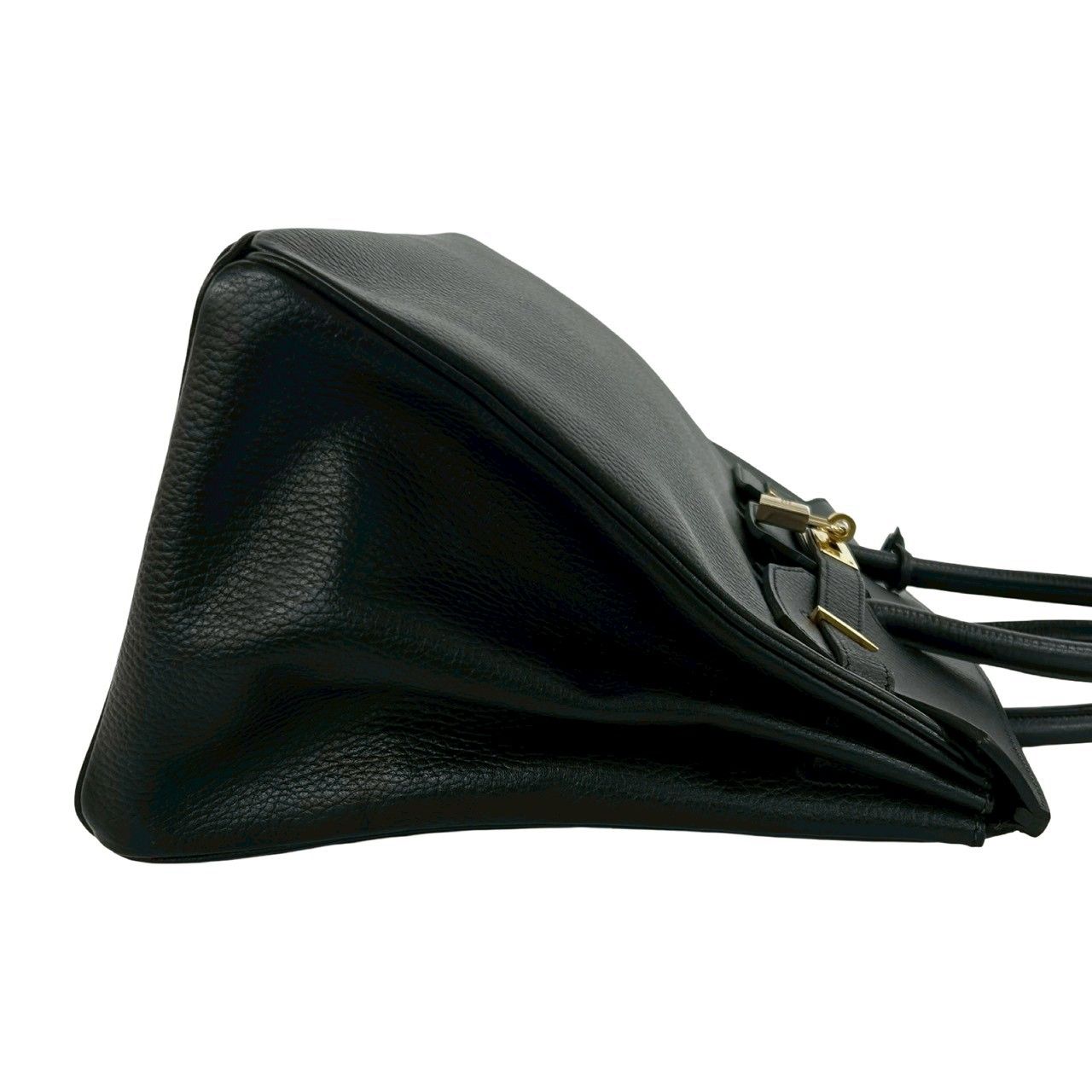 Hermes Box Birkin 35 Ardennes Handbag Mini Tote Black — view 6