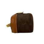 Loewe Velazquez Vintage Twist Handle Leather 2-Way Shoulder Bag Vanity Brown — view 5