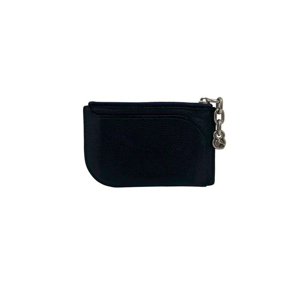 Hermes Strap Fragment Case Color Chain Coin Purse Blue — view 2