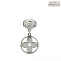 Louis Vuitton 18k White Gold Single Earring
