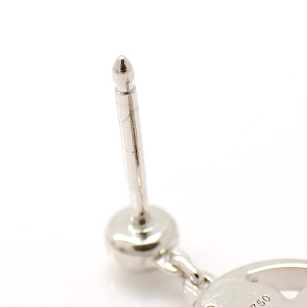 Louis Vuitton 18k White Gold Single Earring — view 5