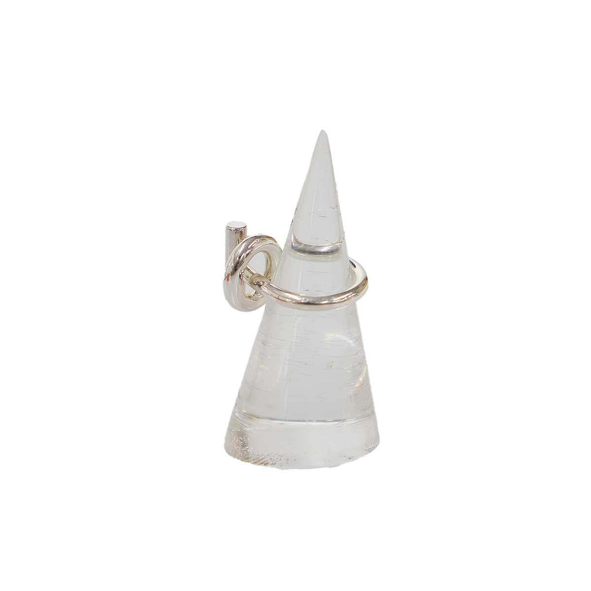 Hermes Echappee Ring MM Silver — view 2