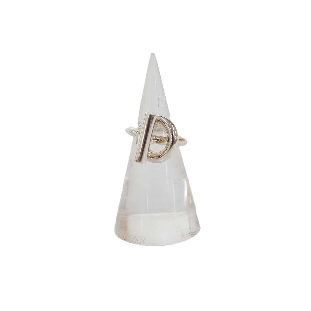 Hermes Echappee Ring MM Silver