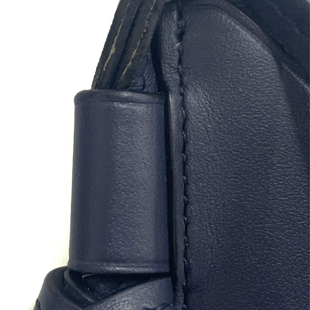 Loewe Strap Leather Card Case Navy — view 8