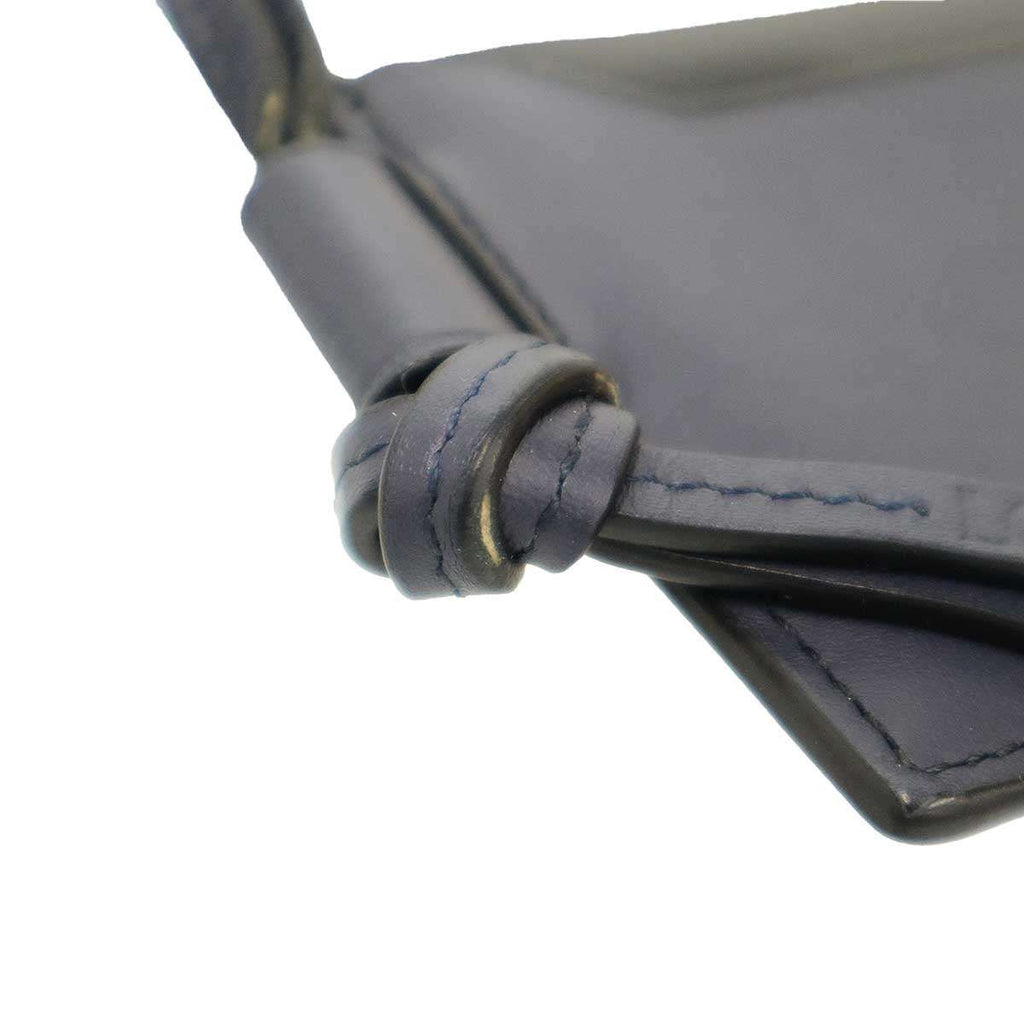 Loewe Strap Leather Card Case Navy — view 6