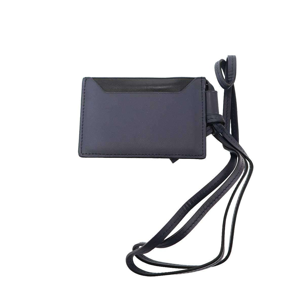 Loewe Strap Leather Card Case Navy — view 2