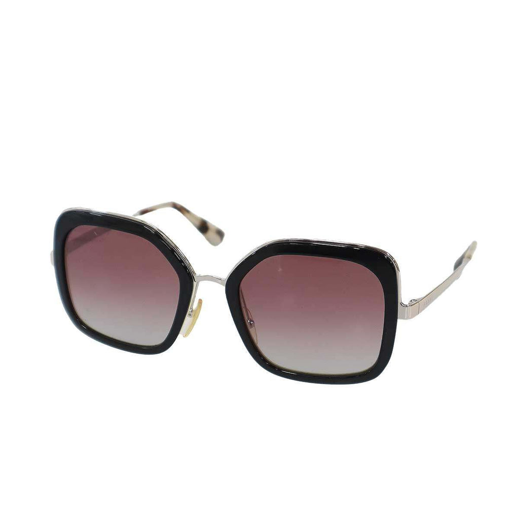 Prada Sunglasses Square Frame Black 54 Eyewear