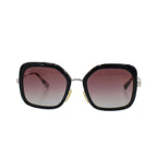 Prada Sunglasses Square Frame Black 54 Eyewear — view 2
