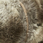 Fendi Zucca Backpack Gray Suede — view 4