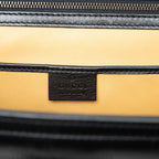 Gucci Handbag Black Leather with Logo Pouch — view 5