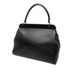 Gucci Handbag Black Leather with Logo Pouch — view 2
