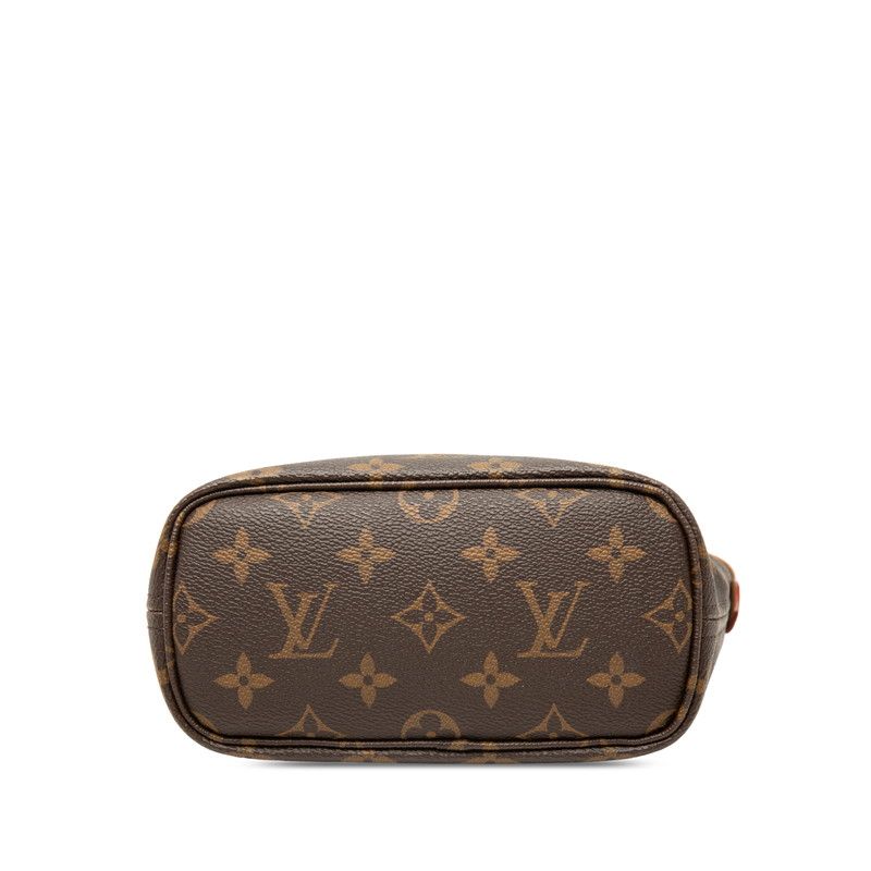 Louis Vuitton Monogram Neverfull BB Shoulder Bag 2-Way Rose Peony Pink Brown — view 3