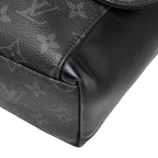 Louis Vuitton Monogram Eclipse Messenger Explorer PM Shoulder Bag Black Leather — view 5
