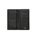 Louis Vuitton Monogram Eclipse Portefeuille Brazza Wallet Black Leather — view 4