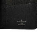 Louis Vuitton Monogram Eclipse Portefeuille Brazza Wallet Black Leather — view 6