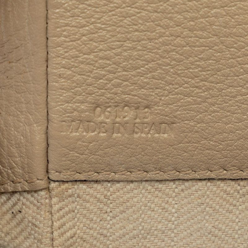 Loewe Anagram Hammock Mini 2-Way Shoulder Bag Beige Leather — view 6