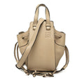 Loewe Anagram Hammock Mini 2-Way Shoulder Bag Beige Leather