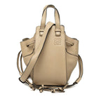 Loewe Anagram Hammock Mini 2-Way Shoulder Bag Beige Leather