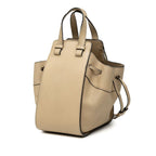 Loewe Anagram Hammock Mini 2-Way Shoulder Bag Beige Leather — view 2