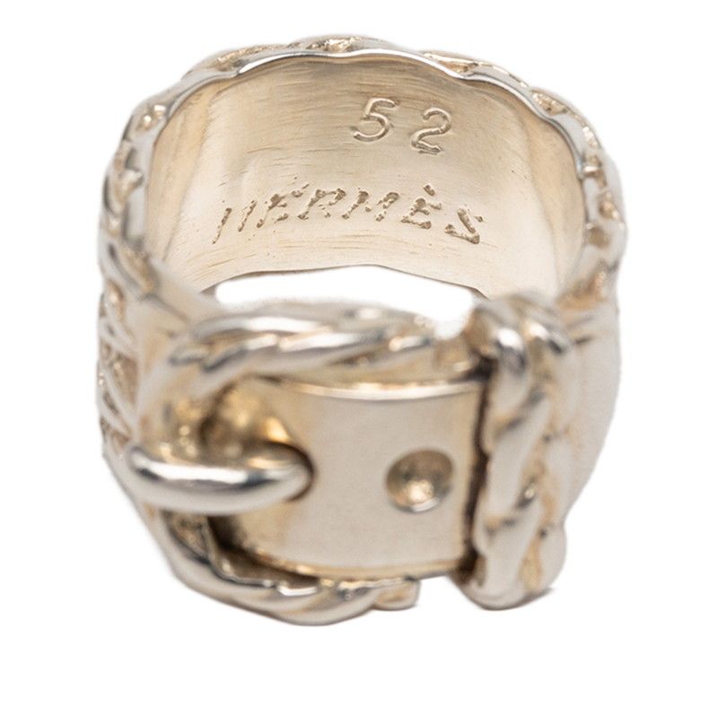 Hermes Diane Ring 52 Silver — view 4