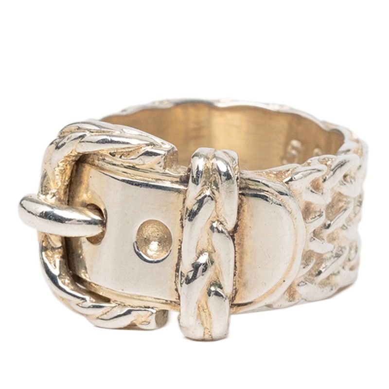 Hermes Diane Ring 52 Silver — view 2