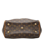 Louis Vuitton Monogram Tivoli PM Handbag Brown Leather — view 3