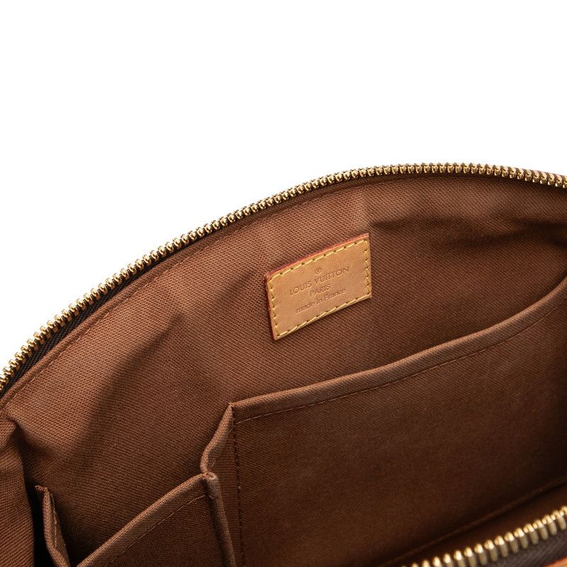 Louis Vuitton Monogram Tivoli PM Handbag Brown Leather — view 6