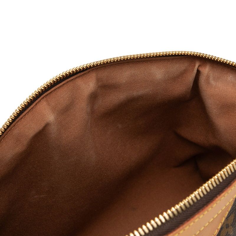 Louis Vuitton Monogram Tivoli PM Handbag Brown Leather — view 5