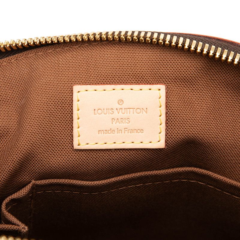 Louis Vuitton Monogram Tivoli PM Handbag Brown Leather — view 5