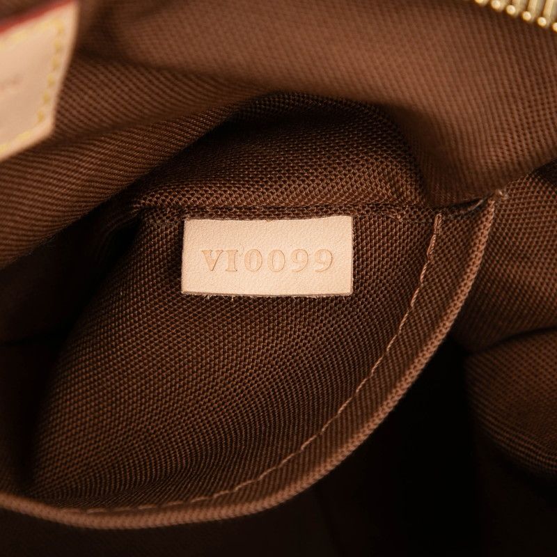 Louis Vuitton Monogram Tivoli PM Handbag Brown Leather — view 6