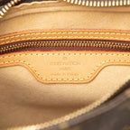 Louis Vuitton Monogram Looping MM Shoulder Bag Brown Leather — view 5