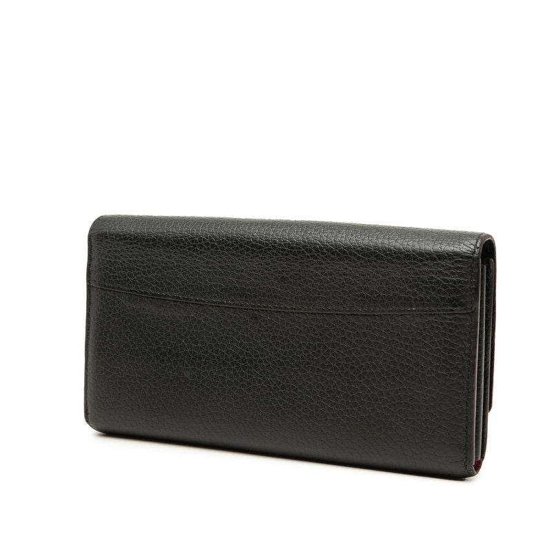 Louis Vuitton Porte Feuille Capucines Wallet Noir Black Taurillon Leather — view 2