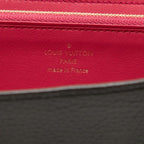 Louis Vuitton Porte Feuille Capucines Wallet Noir Black Taurillon Leather — view 7