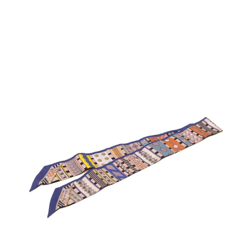 Hermes Twill Colliers de Chiens Remix Collier de Chien Scarf Multicolor Silk