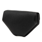 Hermes Levain Quatre Coin Purse Black Silver Chevre — view 2