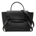 Celine Belt Bag Micro 2-Way Black Leather