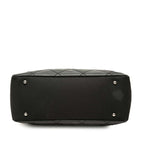 Chanel Paris Biarritz MM Tote Bag Black Leather — view 3