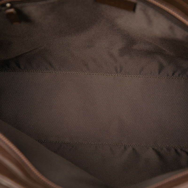 Gucci GG Canvas Tote Bag 002 Beige Brown — view 6