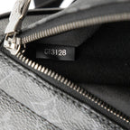 Louis Vuitton Monogram Eclipse District MM NM Crossbody Shoulder Bag Black — view 6