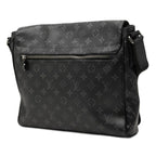 Louis Vuitton Monogram Eclipse District MM NM Crossbody Shoulder Bag Black — view 2