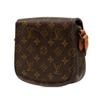 Louis Vuitton Monogram Saint Cloud PM Crossbody Shoulder Bag Brown Leather — view 2