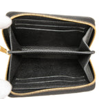 Louis Vuitton Monogram Empreinte Zippy Coin Purse Noir Black Leather — view 4