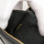 Louis Vuitton Monogram Empreinte Zippy Coin Purse Noir Black Leather — view 6