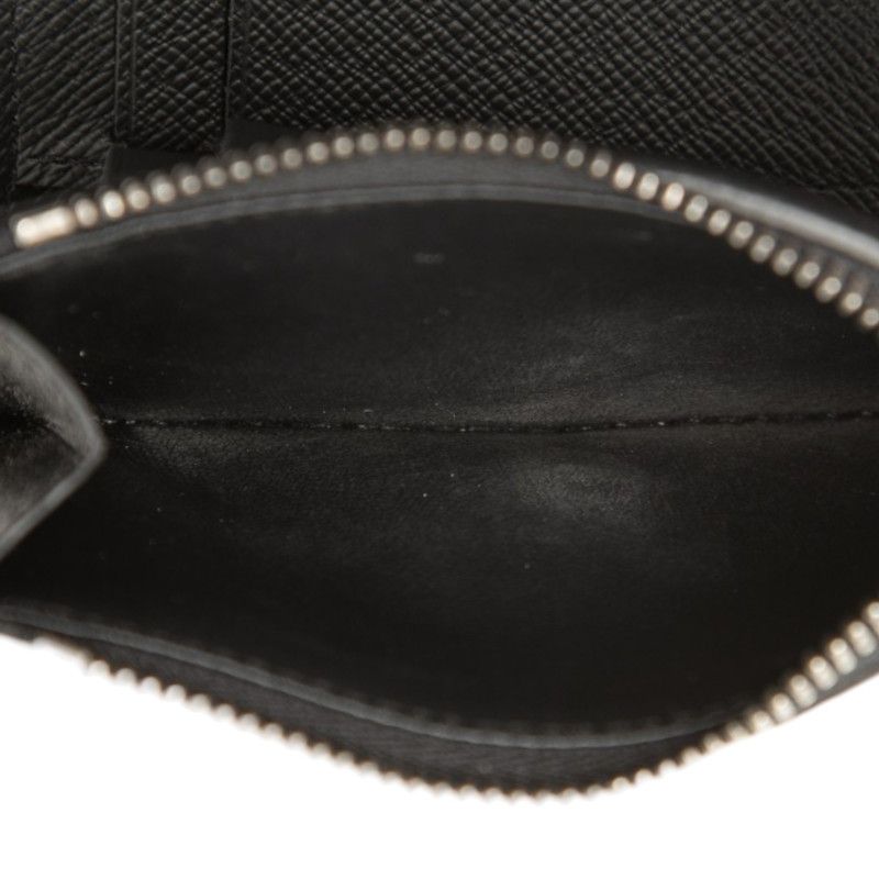 Louis Vuitton Monogram Eclipse Victor Wallet Trifold Black Gray Leather — view 5