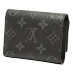 Louis Vuitton Monogram Eclipse Victor Wallet Trifold Black Gray Leather — view 2