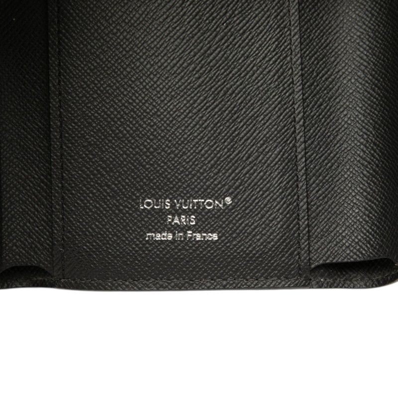 Louis Vuitton Monogram Eclipse Victor Wallet Trifold Black Gray Leather — view 6