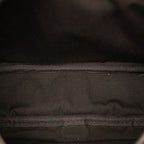 Louis Vuitton Monogram Mini Lin Saumur 30 Crossbody Shoulder Bag Dark Brown — view 4